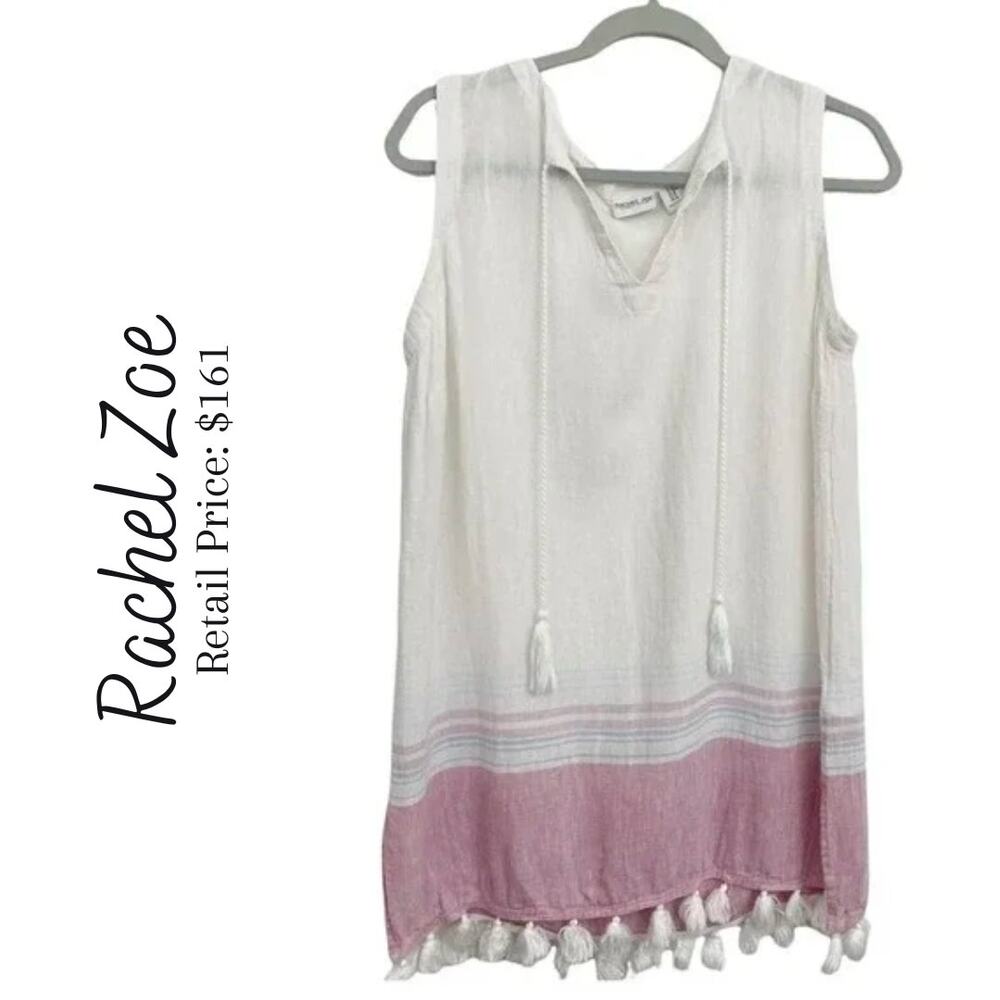 NWOT Rachel Zoe Tassel Town Tank